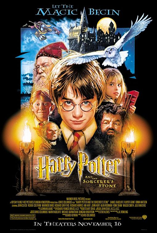 Harry Potter and The Sorceror's Stone Poster (America)